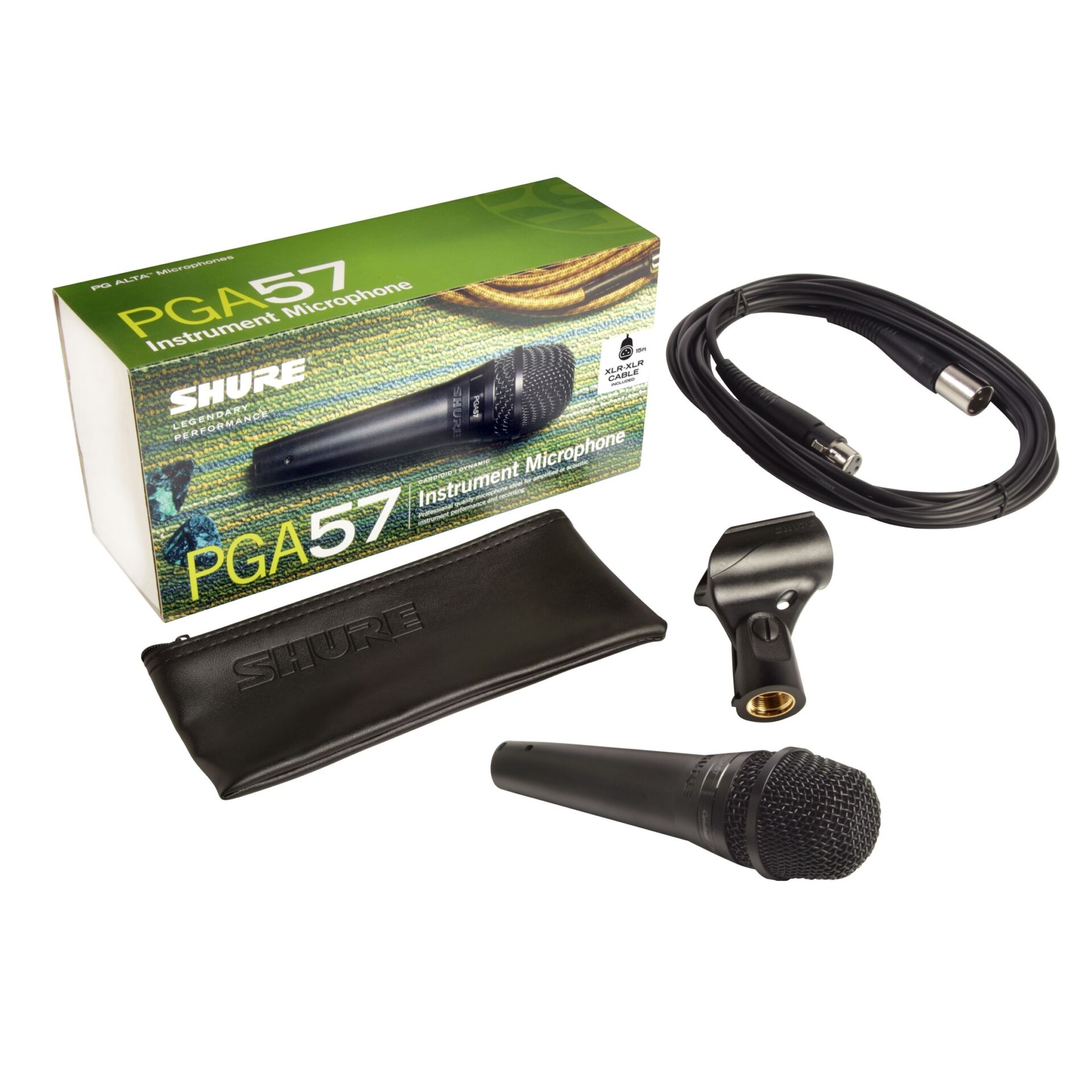 AUDIOIBIZA MICROFONO INSTRUMENTOS SHURE PGA57 XLR 1